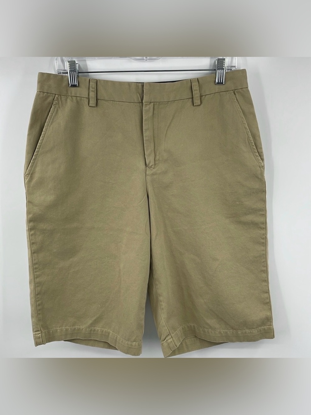 NWT 90’s y2k Vintage Ralph Lauren Toast Khaki Bermuda Shorts Size 10